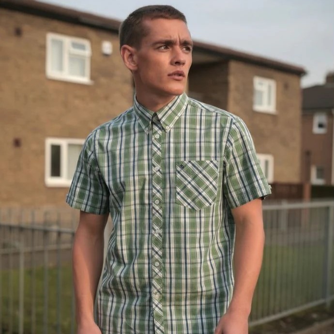 Abram Short Sleve Check Shirt