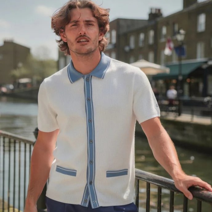 Salop Knit Shirt Vanilla