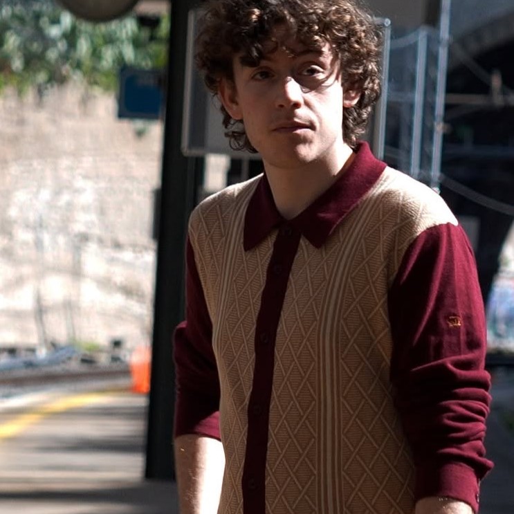 Cavern Knit Shirt Burgundy