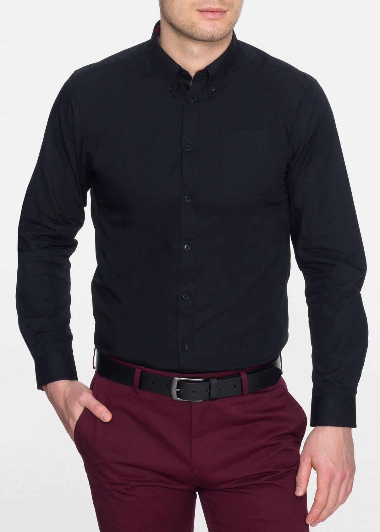 Рубашка Merc Albin, black (черная)