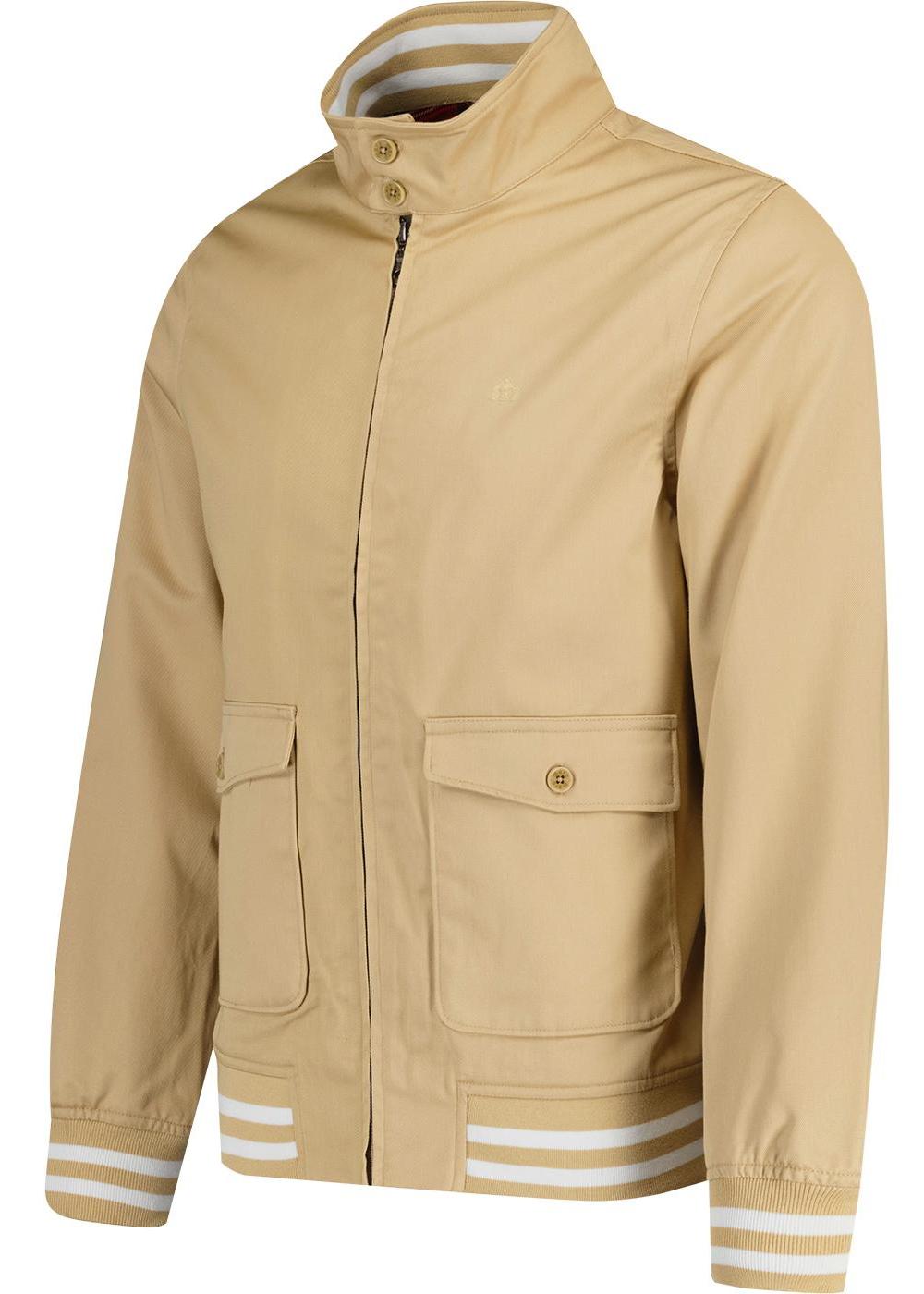 Куртка Merc Харрингтон (Harrington) Dunston, расцветка tan (желтовато-коричневый)