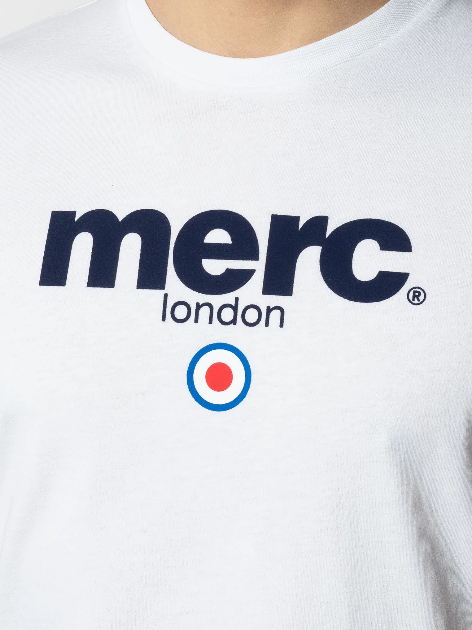 Мужская футболка с классическим логотипом Merc Brighton, white (белая), купить на официальном сайте
