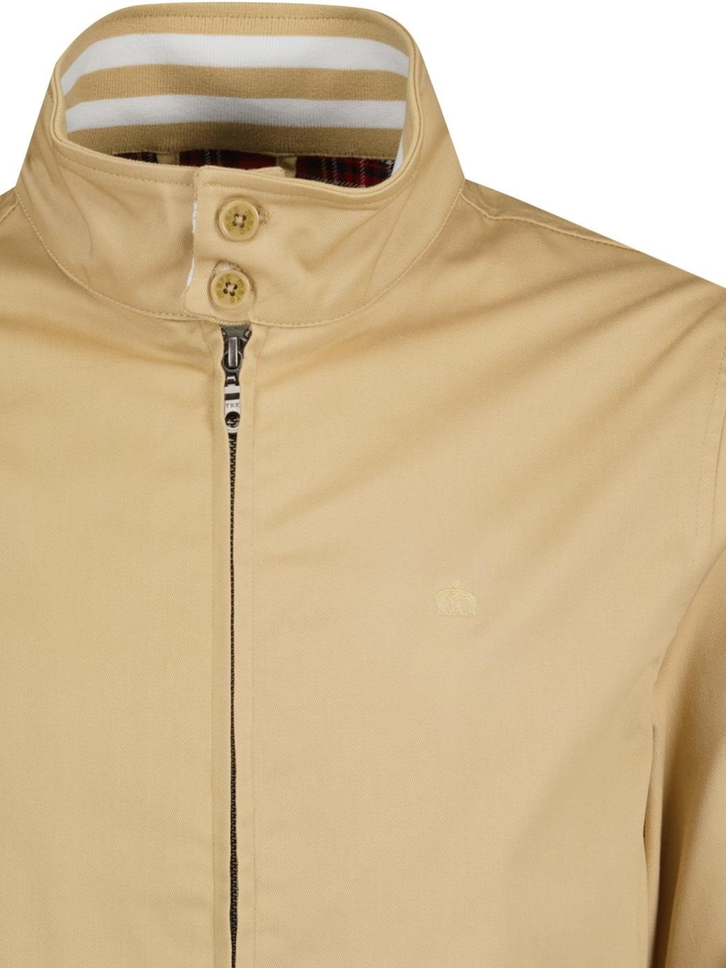 Куртка Merc Харрингтон (Harrington) Dunston, расцветка tan (желтовато-коричневый)